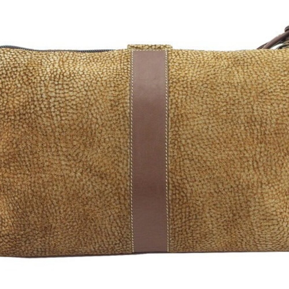 Borbonese Shoulder Bag Quail Pattern Authentic Us… - image 3